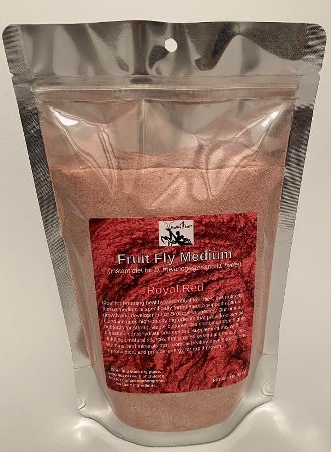 BugBoy4Ever 16 oz Instant Fruit Fly (D. melanogaster and D. hydei) Medium - Image 1